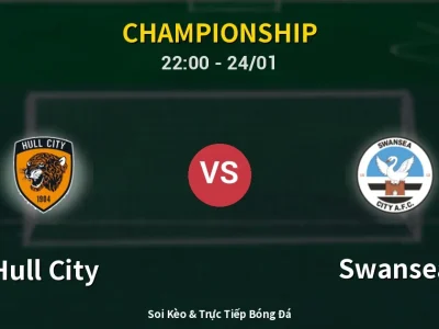 Soi Kèo Hull City vs Swansea – 22:00 24/01 | Nhận Định, Dự Đoán Tỷ Số