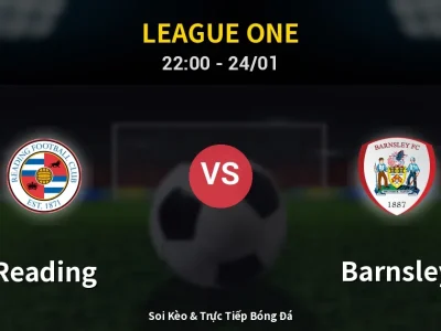 Soi Kèo Reading vs Barnsley – 22:00 24/01 | Nhận Định, Dự Đoán Tỷ Số
