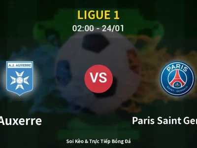 Kết Quả: Auxerre 0-1 Paris Saint Germain – Highlight & Bàn Thắng | Ligue 1