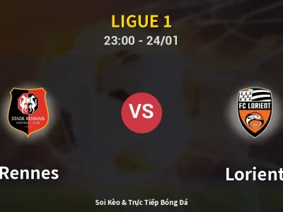 Soi Kèo Rennes vs Lorient – 23:00 24/01 | Nhận Định, Dự Đoán Tỷ Số