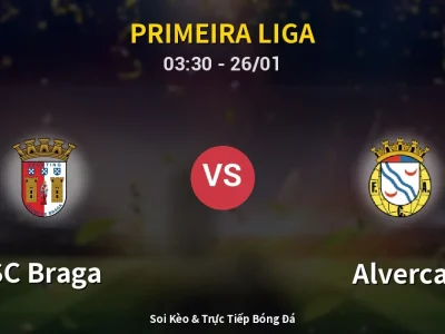 Kết Quả: SC Braga 5-0 Alverca – Highlight & Bàn Thắng | Primeira Liga