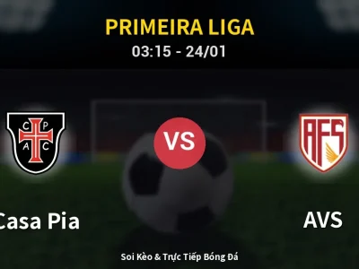 Kết Quả: Casa Pia 3-3 AVS – Highlight & Bàn Thắng | Primeira Liga