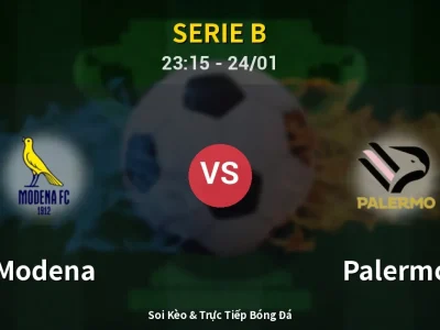 Soi Kèo Modena vs Palermo – 23:15 24/01 | Nhận Định, Dự Đoán Tỷ Số