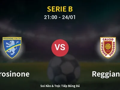 Soi Kèo Frosinone vs Reggiana – 21:00 24/01 | Nhận Định, Dự Đoán Tỷ Số