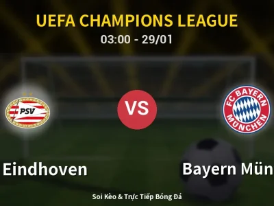 Kết Quả: PSV Eindhoven 1-2 Bayern München – Highlight & Bàn Thắng | UEFA Champions League