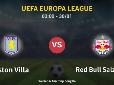 Kết Quả: Aston Villa 3-2 Red Bull Salzburg – Highlight & Bàn Thắng | UEFA Europa League