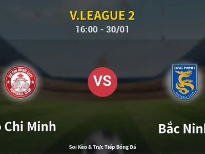 Kết Quả: Ho Chi Minh 0-1 Bắc Ninh – Highlight & Bàn Thắng | V.League 2