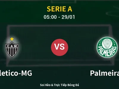 Kết Quả: Atletico-MG 2-2 Palmeiras – Highlight & Bàn Thắng | Serie A
