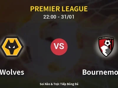 Soi Kèo Wolves vs Bournemouth – 22:00 31/01 | Nhận Định, Dự Đoán Tỷ Số