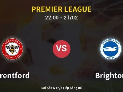 🔴 Trực Tiếp: Brentford 0-0 Brighton – Link Xem Premier League (Full HD)