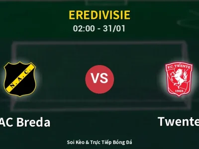 Kết Quả: NAC Breda 2-2 Twente – Highlight & Bàn Thắng | Eredivisie