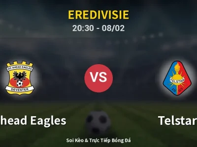 🔴 Trực Tiếp: GO Ahead Eagles 0-0 Telstar – Link Xem Eredivisie (Full HD)