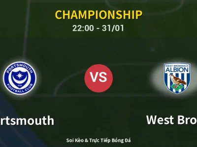 Soi Kèo Portsmouth vs West Brom – 22:00 31/01 | Nhận Định, Dự Đoán Tỷ Số