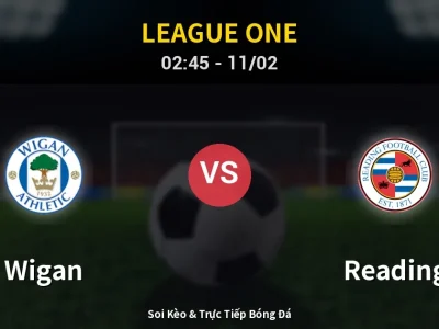 Kết Quả: Wigan 1-2 Reading – Highlight & Bàn Thắng | League One