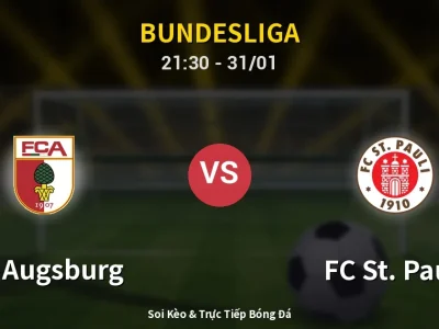 🔴 Trực Tiếp: FC Augsburg 0-0 FC St. Pauli – Link Xem Bundesliga (Full HD)
