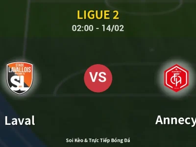 Kết Quả: Laval 2-2 Annecy – Highlight & Bàn Thắng | Ligue 2