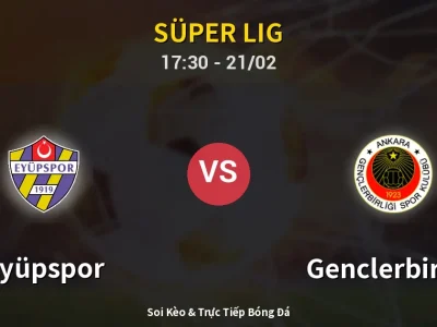 Kết Quả: Eyüpspor 1-0 Genclerbirligi – Highlight & Bàn Thắng | Süper Lig