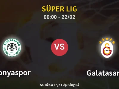Kết Quả: Konyaspor 2-0 Galatasaray – Highlight & Bàn Thắng | Süper Lig