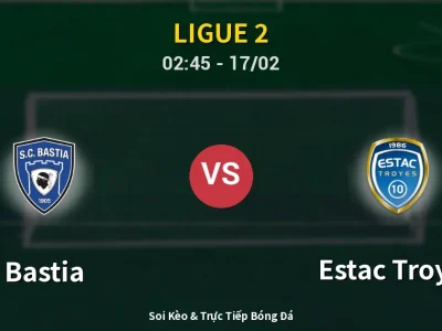 Kết Quả: Bastia 0-0 Estac Troyes – Highlight & Bàn Thắng | Ligue 2