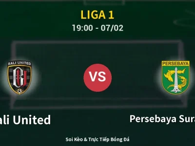 Kết Quả: Bali United 1-3 Persebaya Surabaya – Highlight & Bàn Thắng | Liga 1