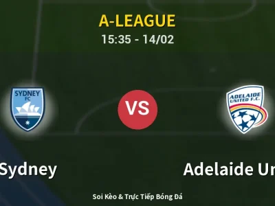 Kết Quả: Sydney 1-2 Adelaide United – Highlight & Bàn Thắng | A-League