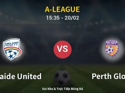 Kết Quả: Adelaide United 4-0 Perth Glory – Highlight & Bàn Thắng | A-League