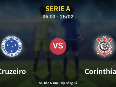 Kết Quả: Cruzeiro 1-1 Corinthians – Highlight & Bàn Thắng | Serie A