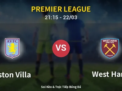 Soi Kèo Aston Villa vs West Ham – 21:15 22/03 | Nhận Định, Dự Đoán Tỷ Số