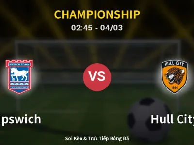 Kết Quả: Ipswich 1-0 Hull City – Highlight & Bàn Thắng | Championship