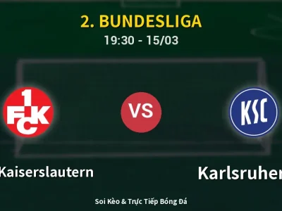 Soi Kèo 1. FC Kaiserslautern vs Karlsruher SC – 19:30 15/03 | Nhận Định, Dự Đoán Tỷ Số