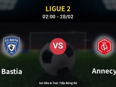 Kết Quả: Bastia 0-2 Annecy – Highlight & Bàn Thắng | Ligue 2