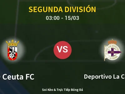 Kết Quả: AD Ceuta FC 1-2 Deportivo La Coruna – Highlight & Bàn Thắng | Segunda División
