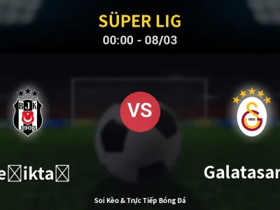 Kết Quả: Beşiktaş 0-1 Galatasaray – Highlight & Bàn Thắng | Süper Lig