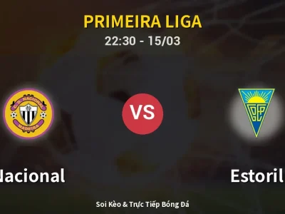 Soi Kèo Nacional vs Estoril – 22:30 15/03 | Nhận Định, Dự Đoán Tỷ Số