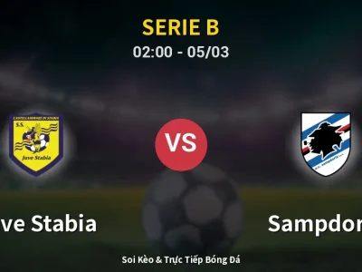 Kết Quả: Juve Stabia 1-1 Sampdoria – Highlight & Bàn Thắng | Serie B