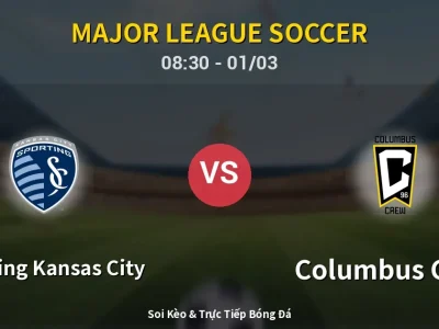 Kết Quả: Sporting Kansas City 2-2 Columbus Crew – Highlight & Bàn Thắng | Major League Soccer