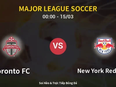 Kết Quả: Toronto FC 1-1 New York Red Bulls – Highlight & Bàn Thắng | Major League Soccer