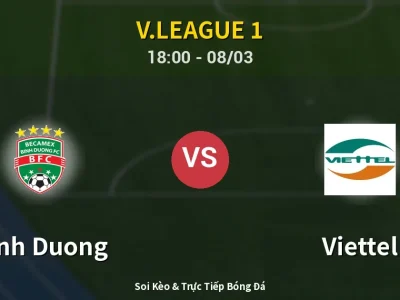 Kết Quả: Binh Duong 1-3 Viettel – Highlight & Bàn Thắng | V.League 1