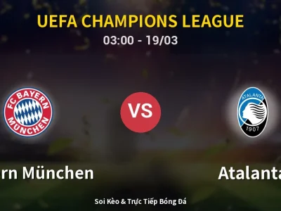 Kết Quả: Bayern München 4-1 Atalanta – Highlight & Bàn Thắng | UEFA Champions League