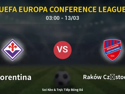 Kết Quả: Fiorentina 2-1 Raków Częstochowa – Highlight & Bàn Thắng | UEFA Europa Conference League