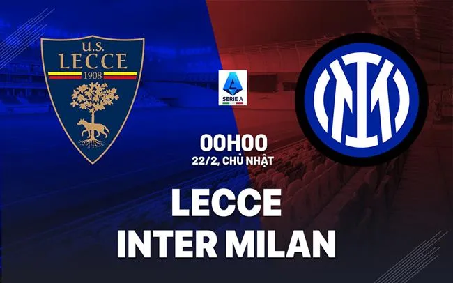 Bức tranh trận đấu Lecce vs Inter Milan